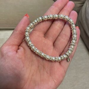 Elegant Faux Pearl Bracelet